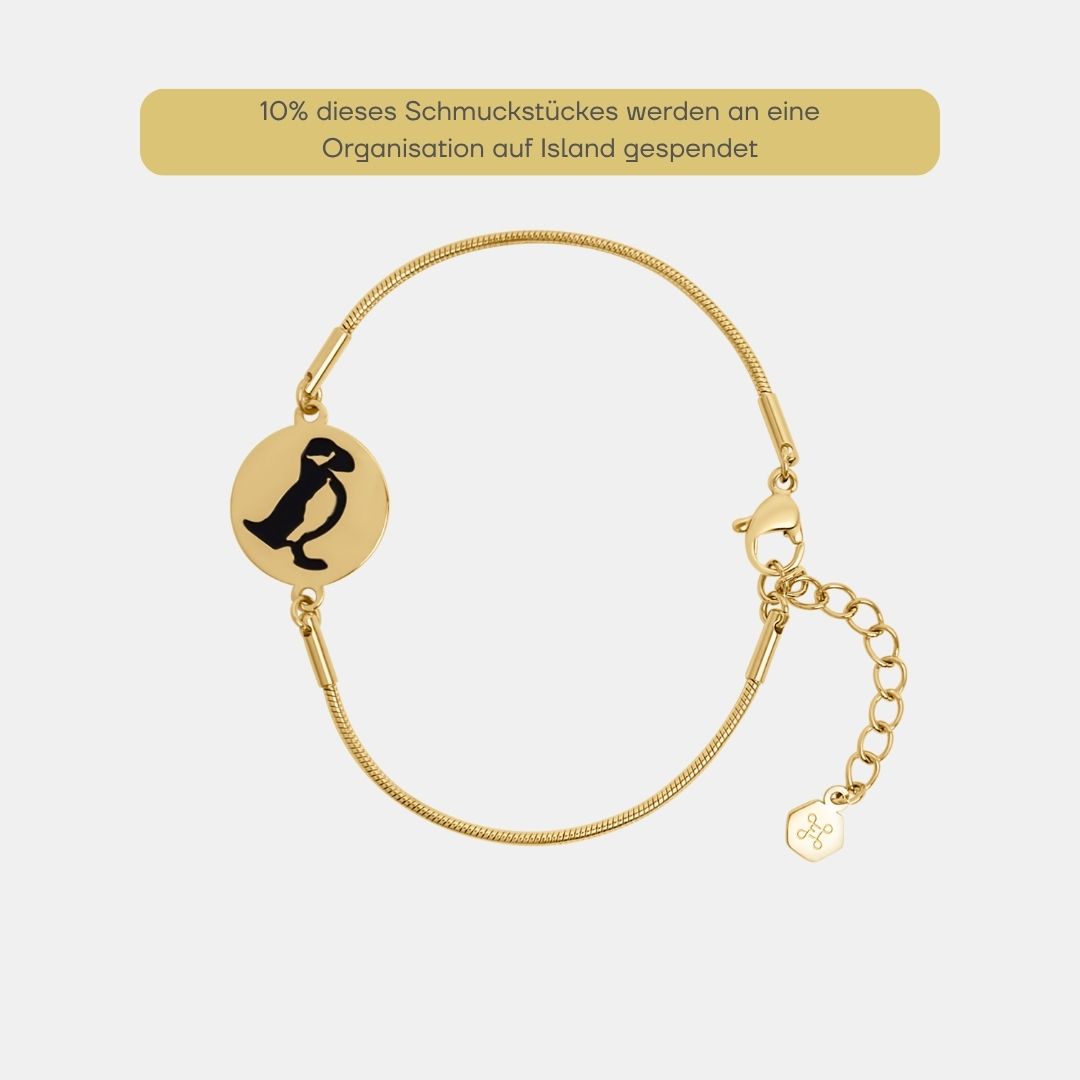 Puffin bracelet