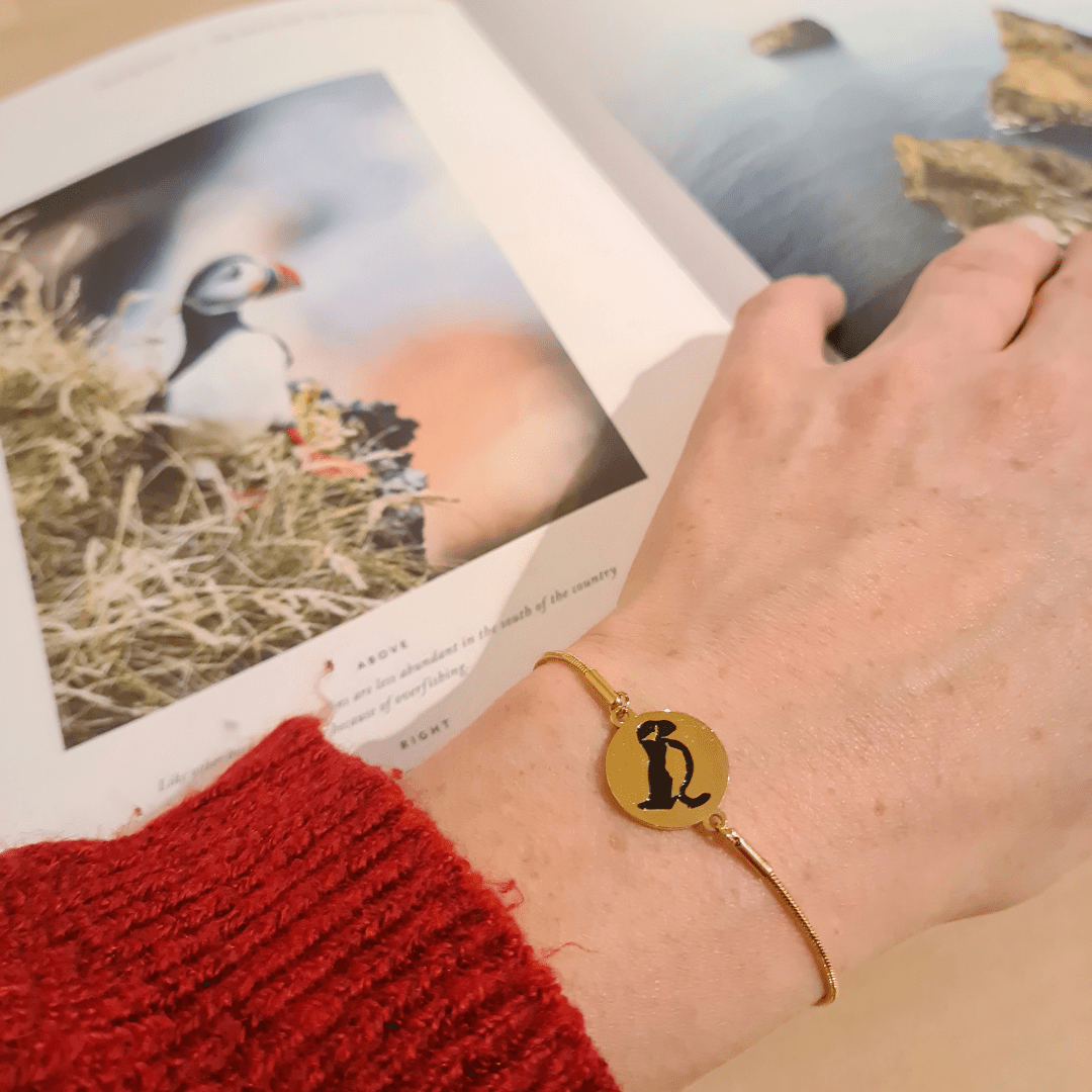 Puffin bracelet