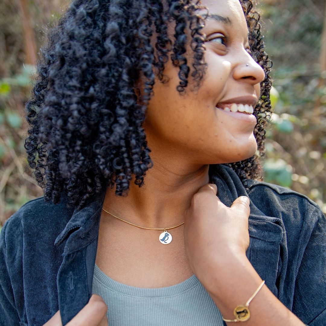 Puffin necklace
